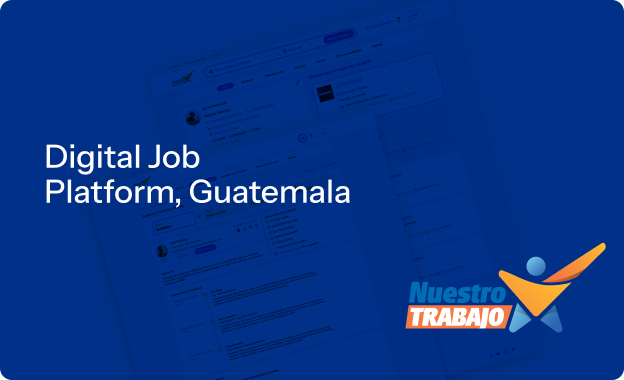 Digital Job Platform, Guatemala — app Nuestro Trabajo